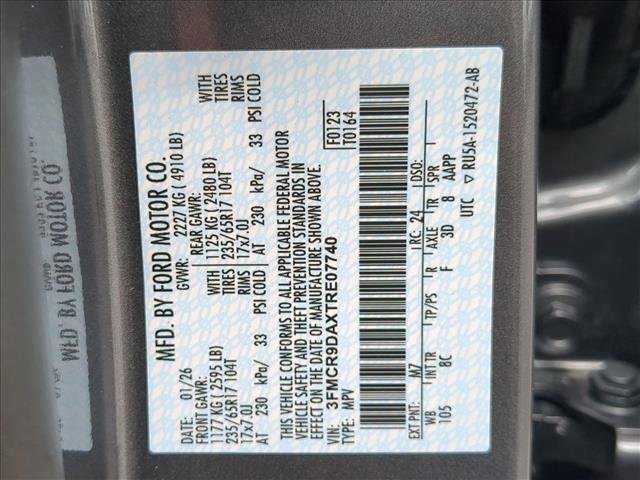 New 2026 Ford Bronco Sport Badlands w/ Sasquatch Badlands Package image 17