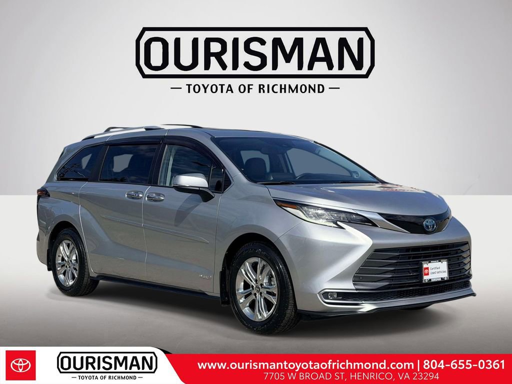 Certified 2021 Toyota Sienna Limited