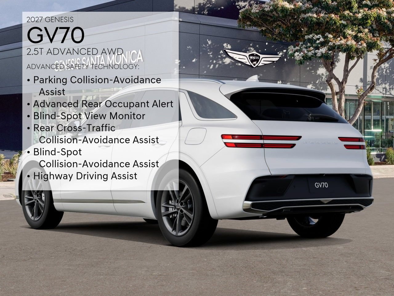 New 2027 Genesis GV70 2.5T Advanced AWD/4WD image 8