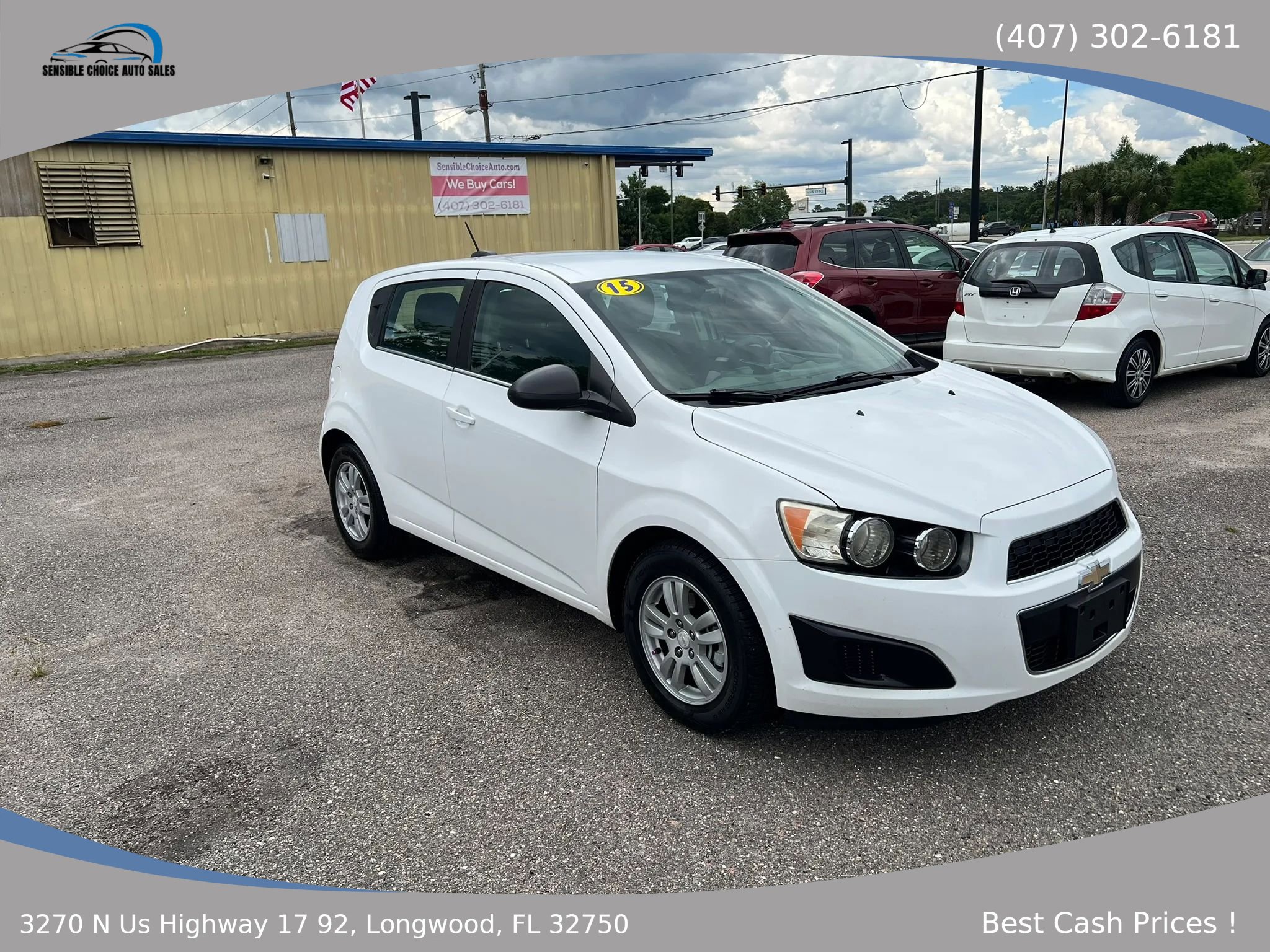 Used 2015 Chevrolet Sonic LT