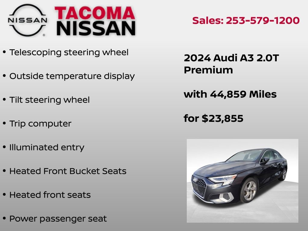 Used 2024 Audi A3 2.0T Premium image 9