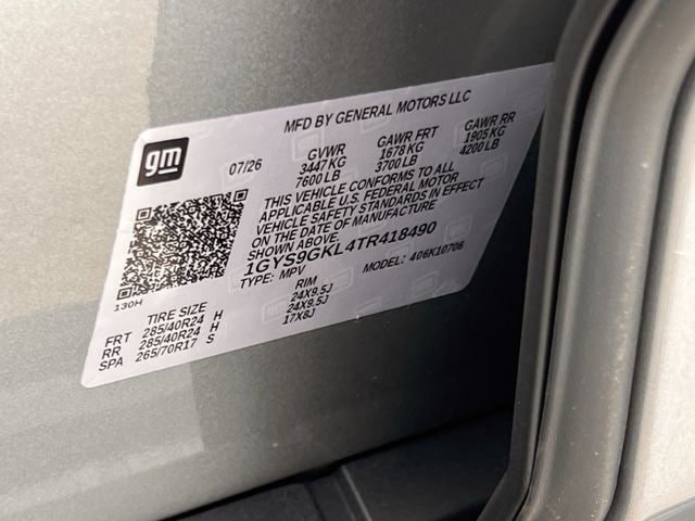 New 2026 Cadillac Escalade Platinum Sport w/ LPO, ONYX Package AWD/4WD image 29