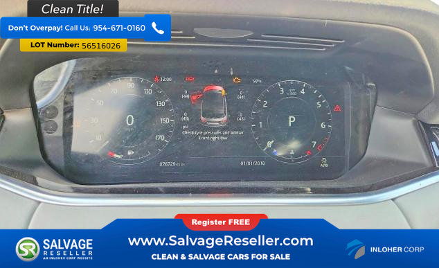 Used 2020 Land Rover Range Rover Evoque SE AWD/4WD image 12