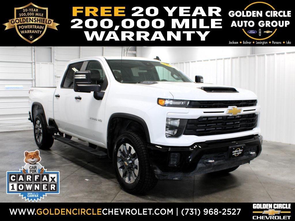 Used 2024 Chevrolet Silverado 2500 Custom w/ Custom Value Package