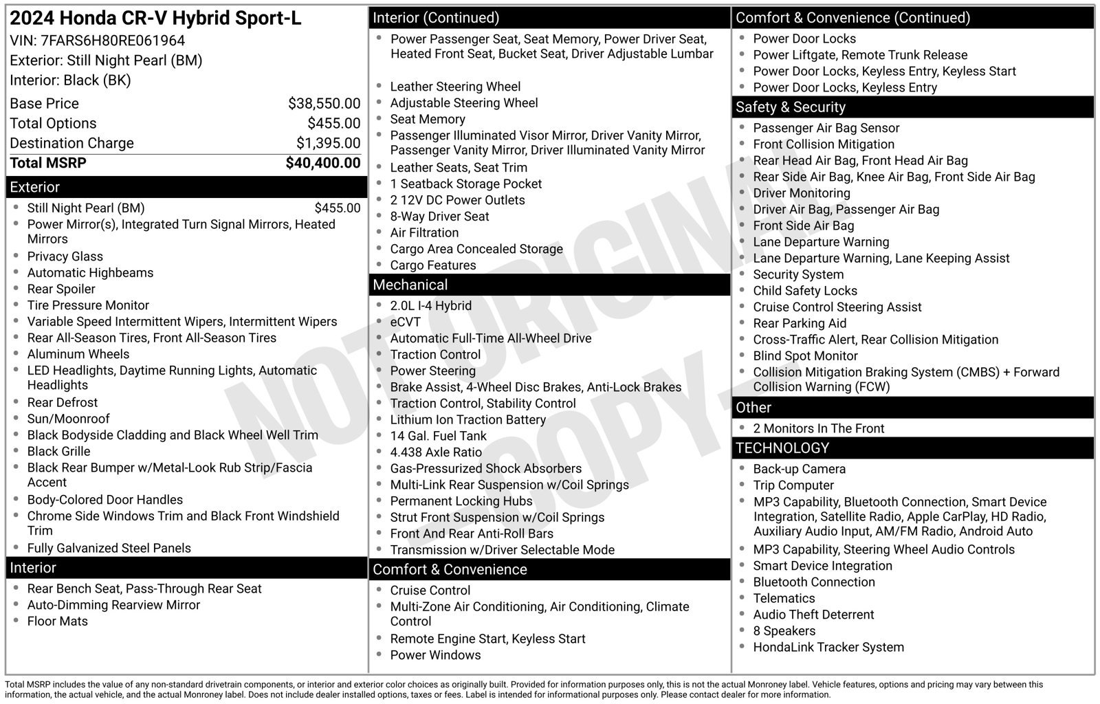 Used 2024 Honda CR-V Sport-L image 27