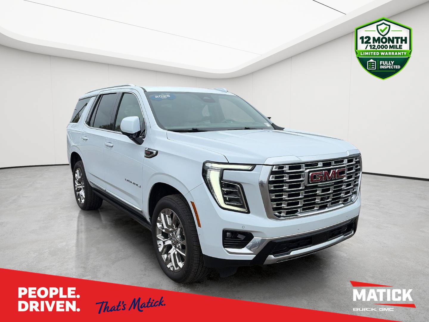 Certified 2026 GMC Yukon Denali w/ Sun & Power Step Package AWD/4WD image 1