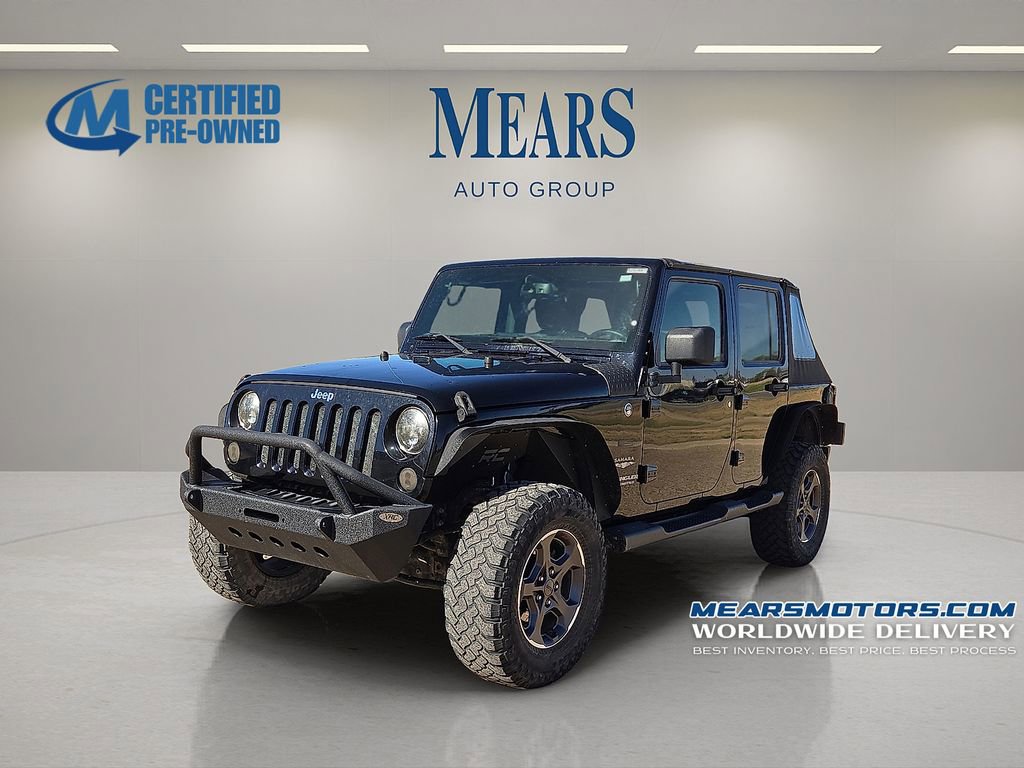 Used 2015 Jeep Wrangler Unlimited Sahara w/ Connectivity Group
