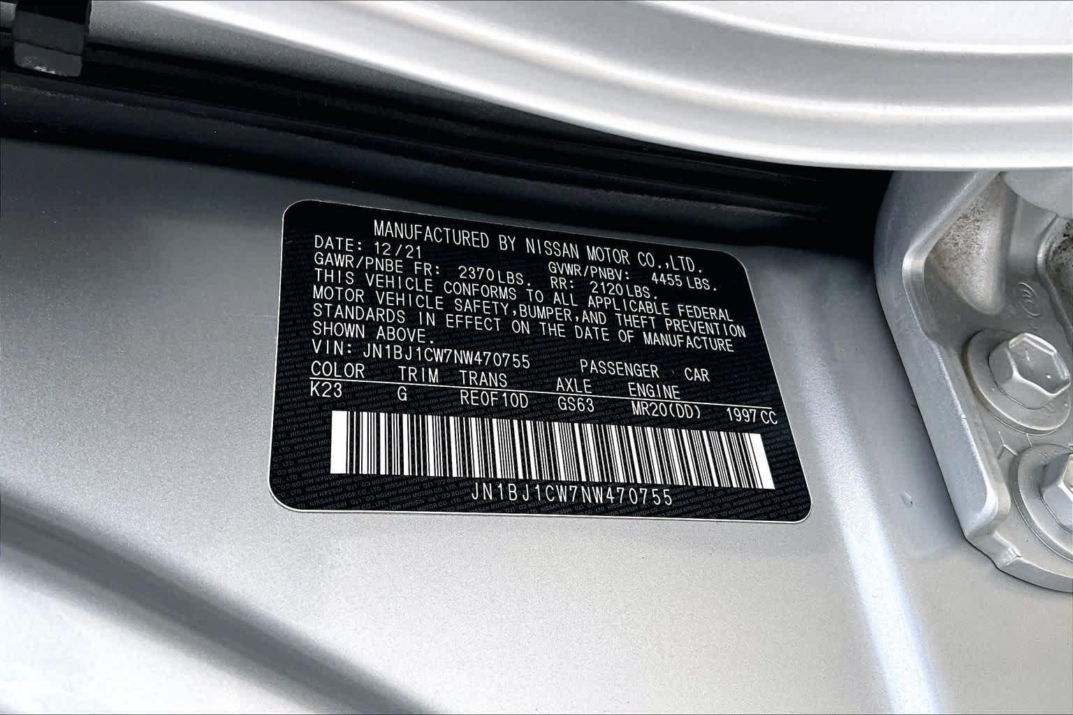Used 2022 Nissan Rogue Sport SL AWD/4WD image 34