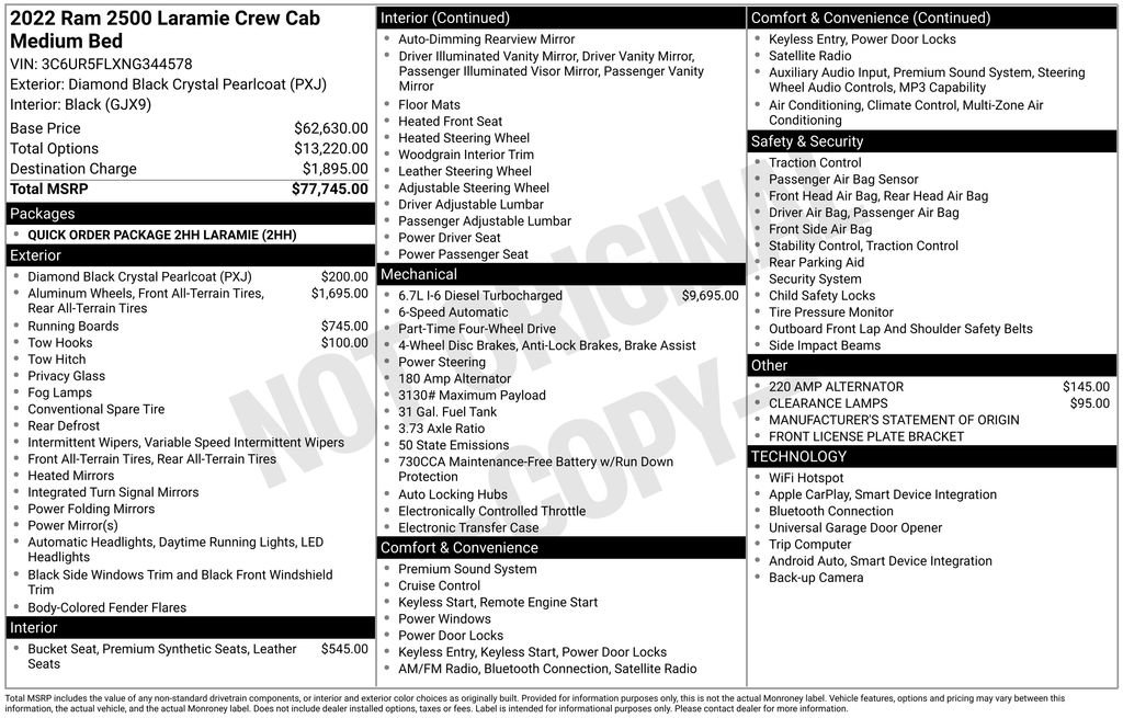 Used 2022 RAM 2500 Laramie image 40
