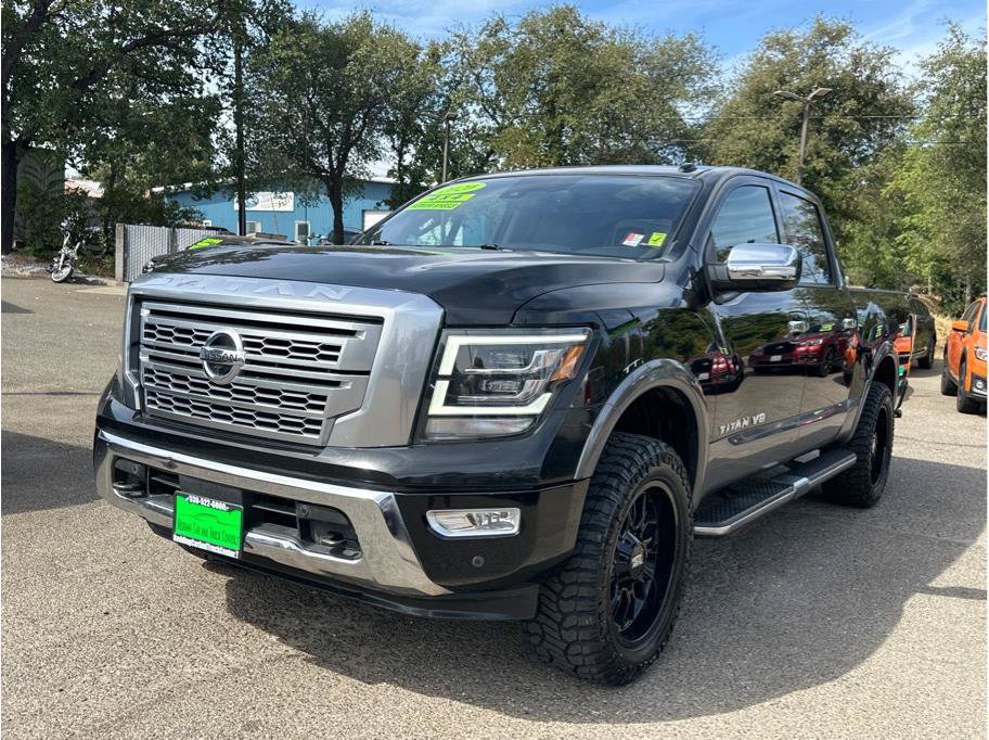 Used 2020 Nissan Titan Platinum Reserve w/ Moonroof Package AWD/4WD image 3