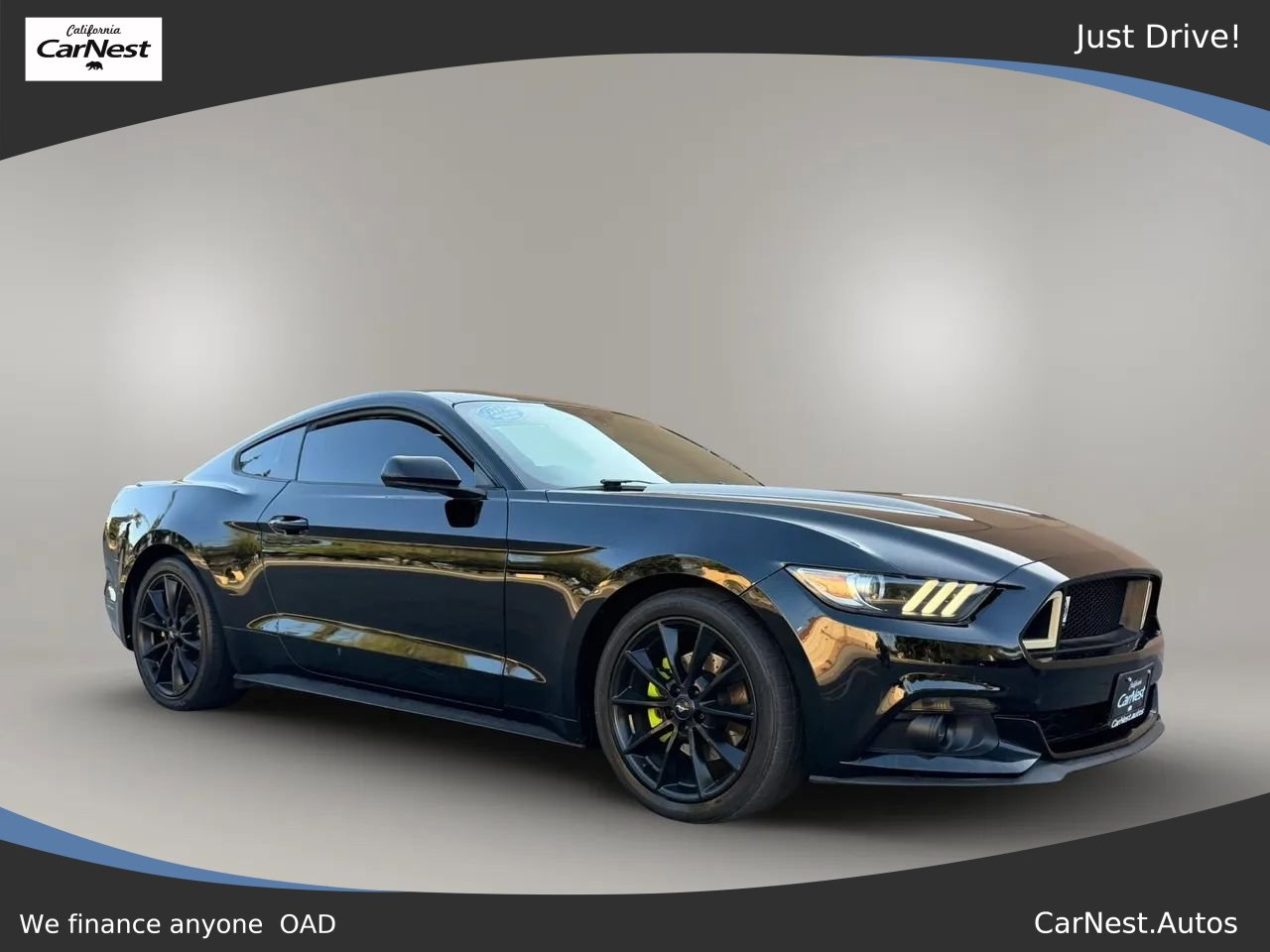 Used 2016 Ford Mustang Coupe w/ Wheel & Stripe Package RWD image 1