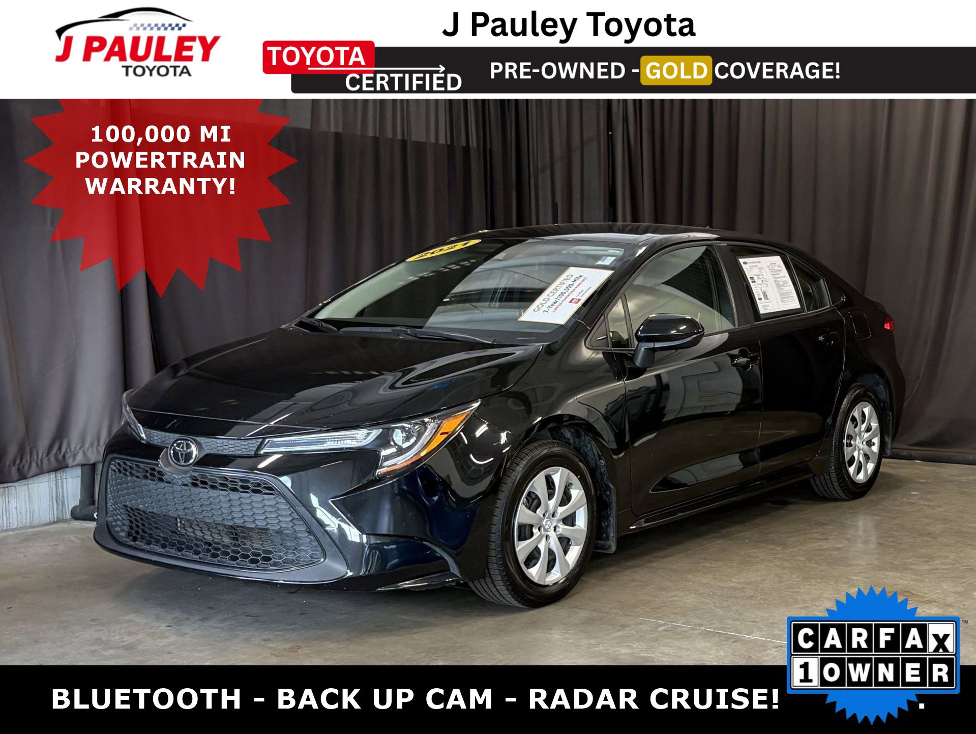 Used 2021 Toyota Corolla LE FWD image 1