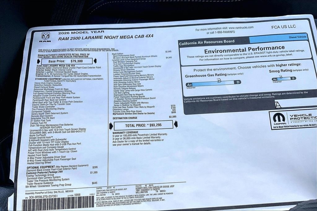 New 2026 RAM 2500 Laramie image 14