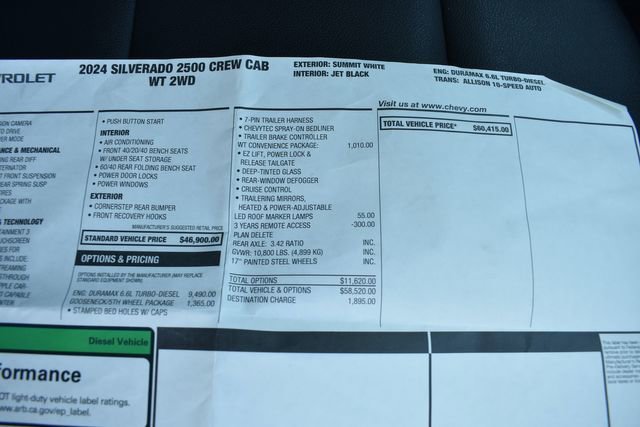 Used 2024 Chevrolet Silverado 2500 W/T image 17