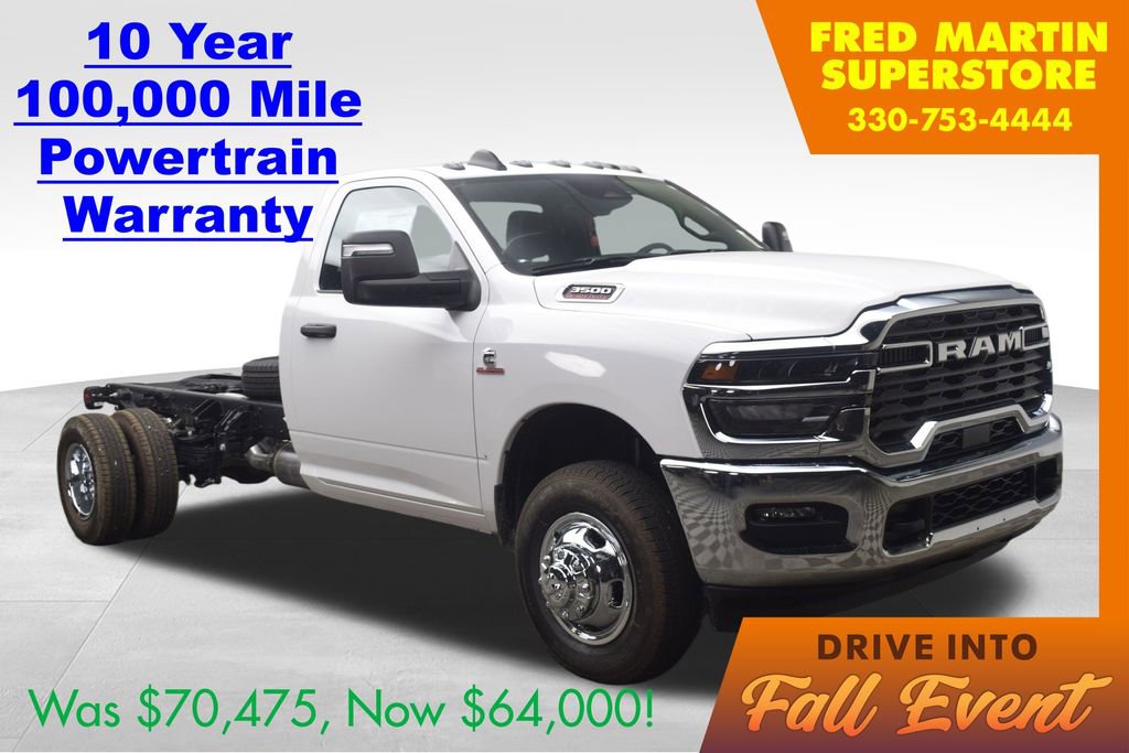 New 2026 RAM 3500 Tradesman w/ Chrome Appearance Group A