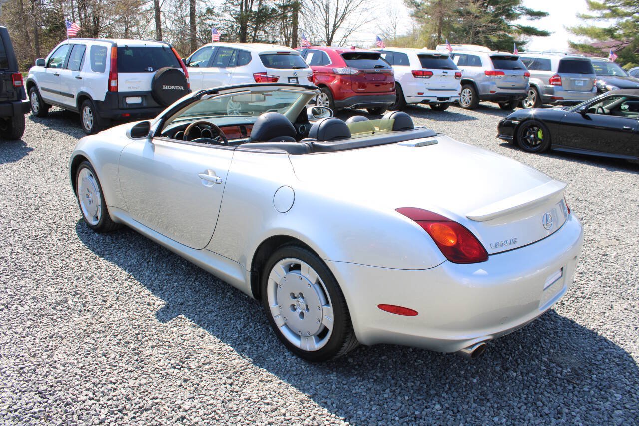 Used 2002 Lexus SC 430 Convertible RWD image 9