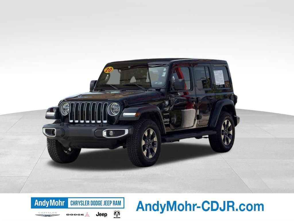 Used 2020 Jeep Wrangler Unlimited Sahara AWD/4WD image 3