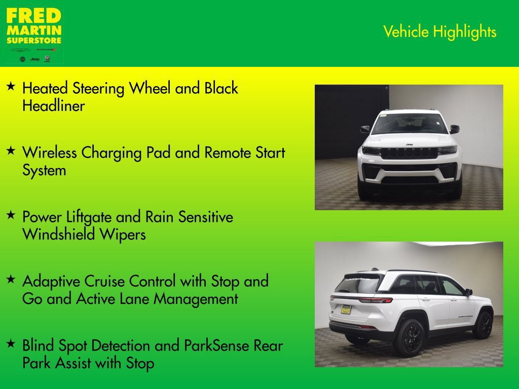 New 2026 Jeep Grand Cherokee Altitude AWD/4WD image 15