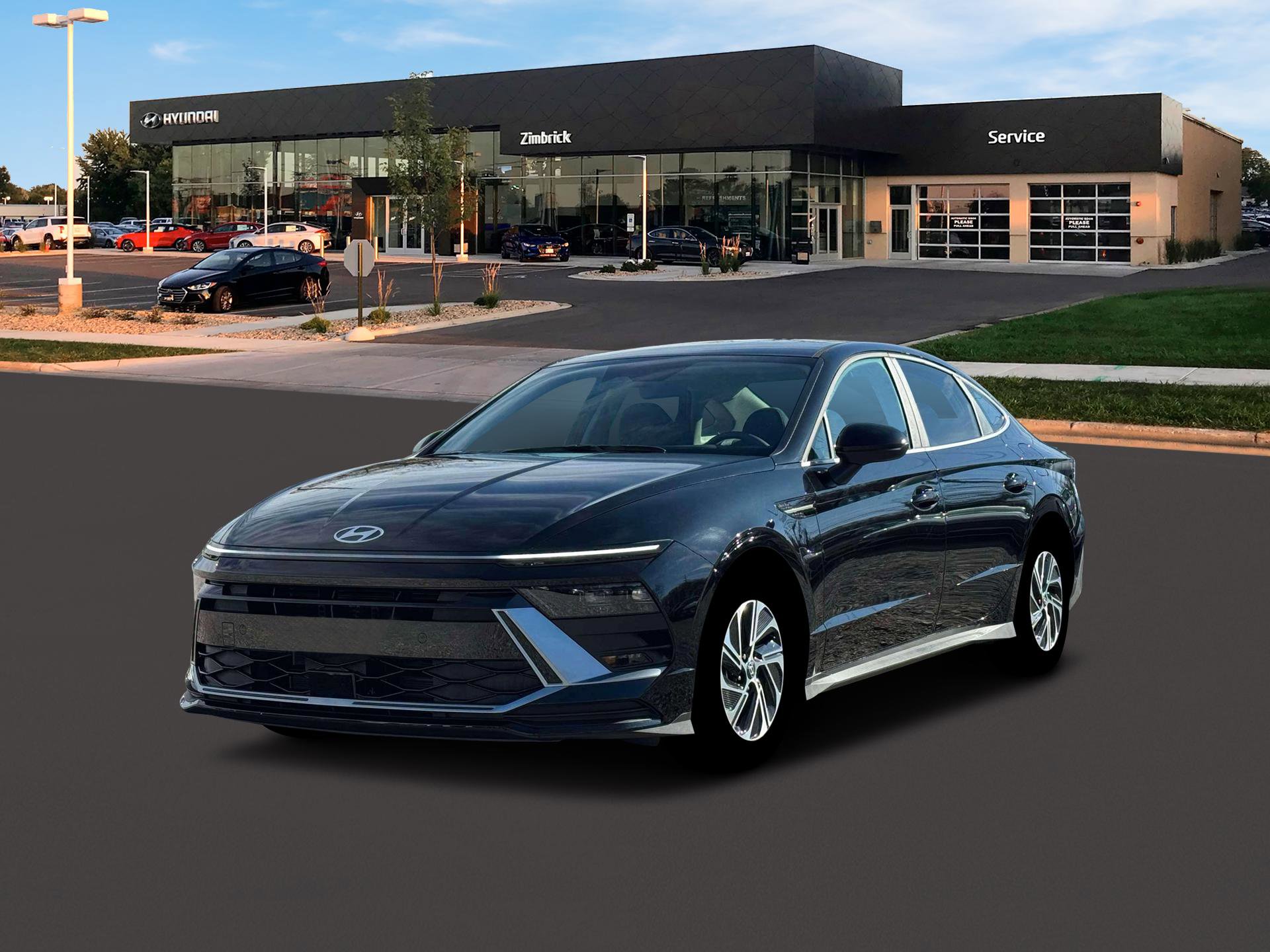New 2026 Hyundai Sonata Blue