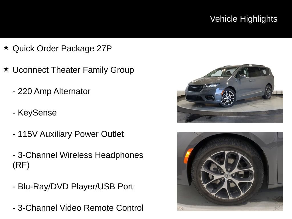 Used 2021 Chrysler Pacifica Limited w/ Uconnect Theater Family Group AWD/4WD image 7
