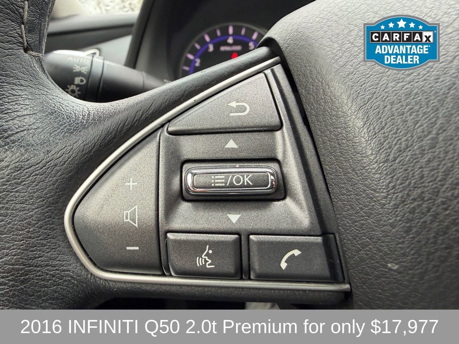 Used 2016 INFINITI Q50 Premium w/ 2.0T Premium Plus Package image 15