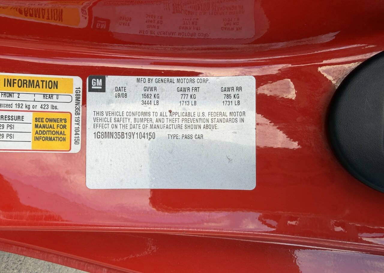 Used 2009 Saturn Sky w/ Premium Trim Package image 28