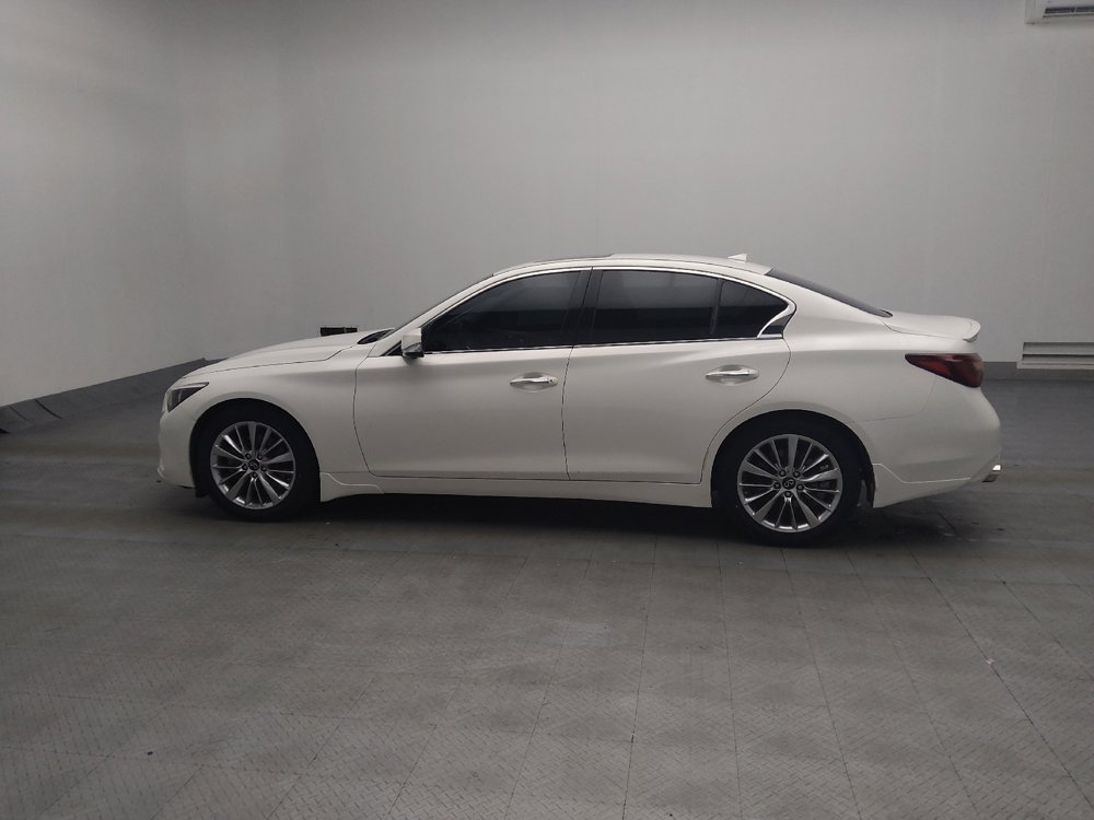 Used 2021 INFINITI Q50 Luxe w/ Cargo Package image 3