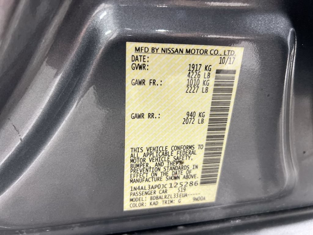 Used 2018 Nissan Altima 2.5 SL FWD image 27