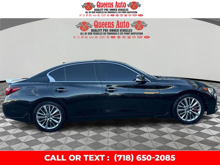 Used 2021 INFINITI Q50 Luxe w/ Cargo Package AWD/4WD image 8