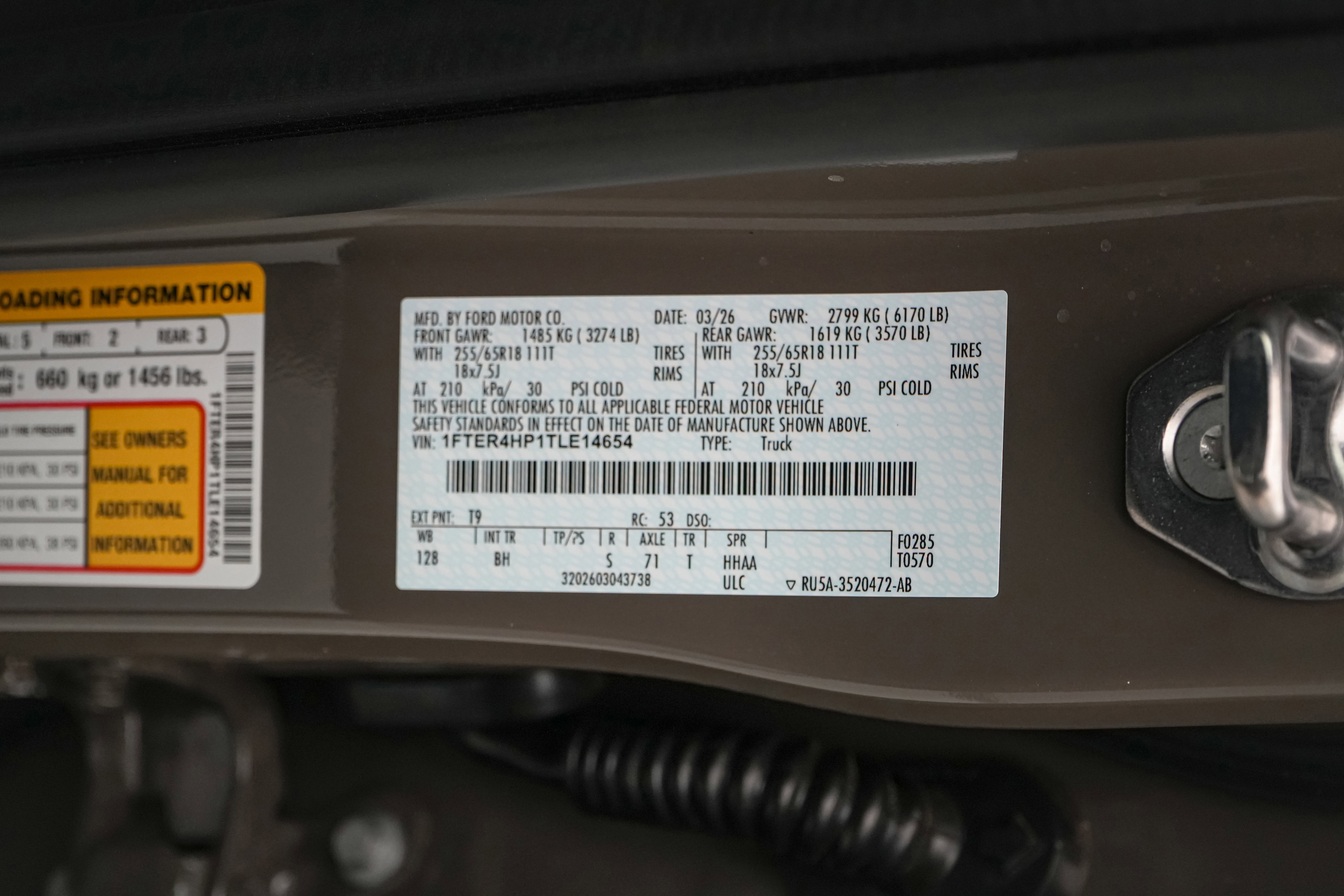 New 2026 Ford Ranger XLT image 25