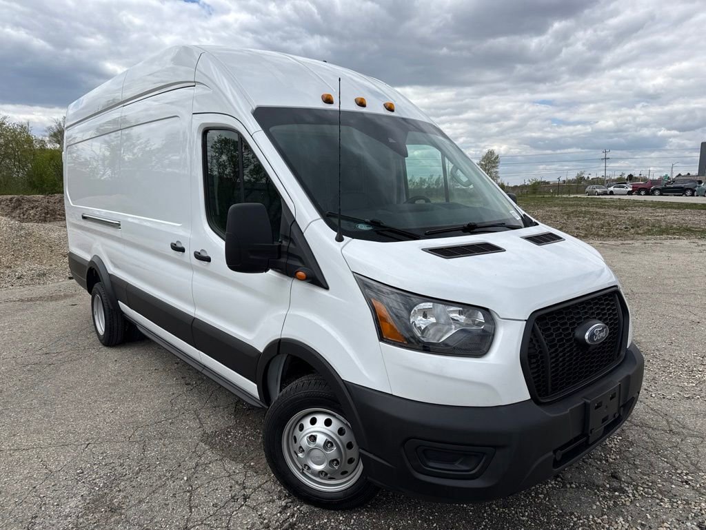 Used 2022 Ford Transit 350 148 High Roof Extended DRW RWD image 2