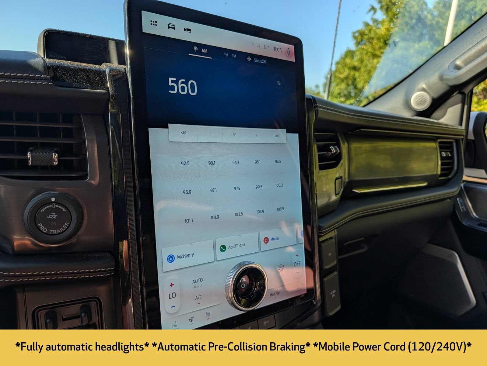 Used 2023 Ford F150 Lightning Platinum AWD/4WD image 8