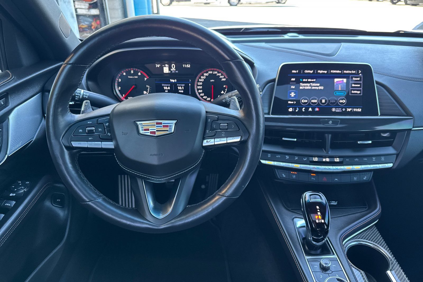 Used 2024 Cadillac CT4 V w/ LPO, ONYX Package AWD/4WD image 15