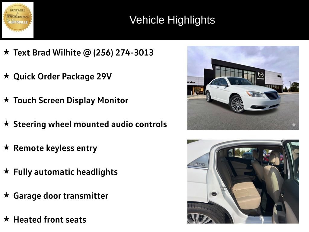 Used 2012 Chrysler 200 Limited image 6