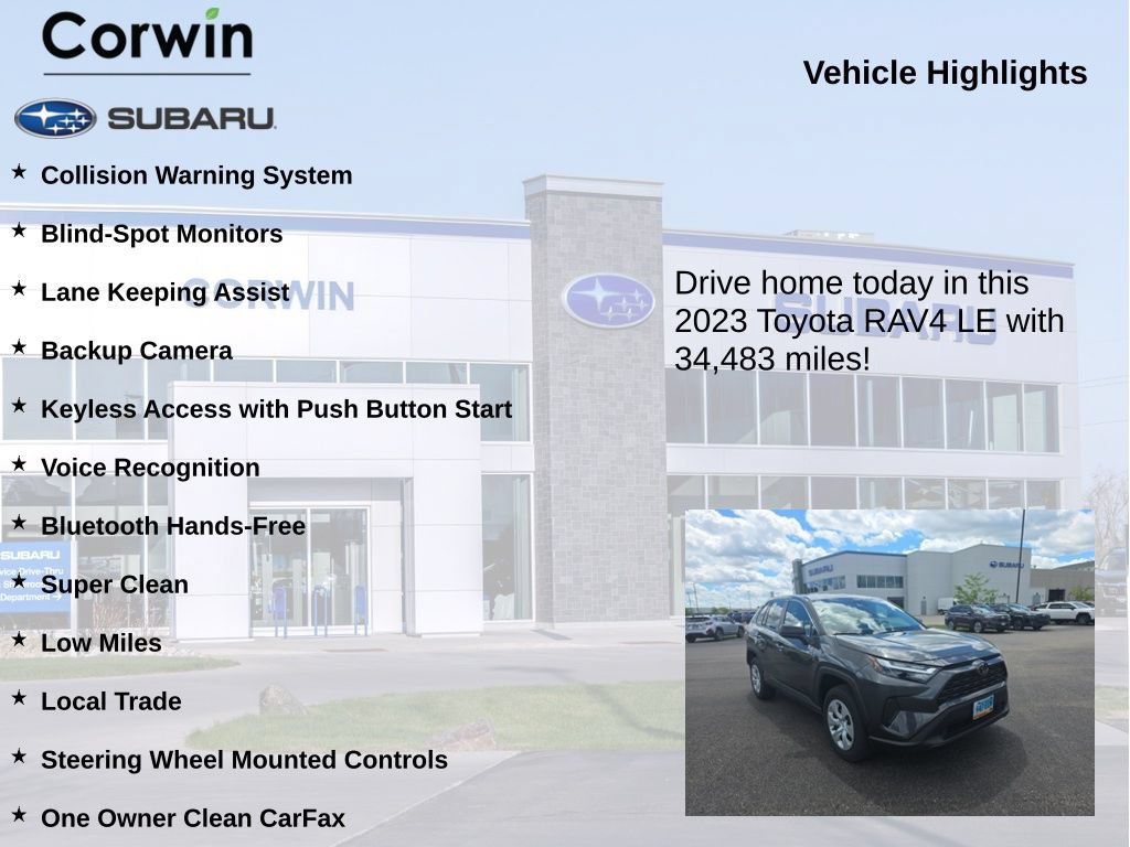 Used 2023 Toyota RAV4 LE AWD/4WD image 6