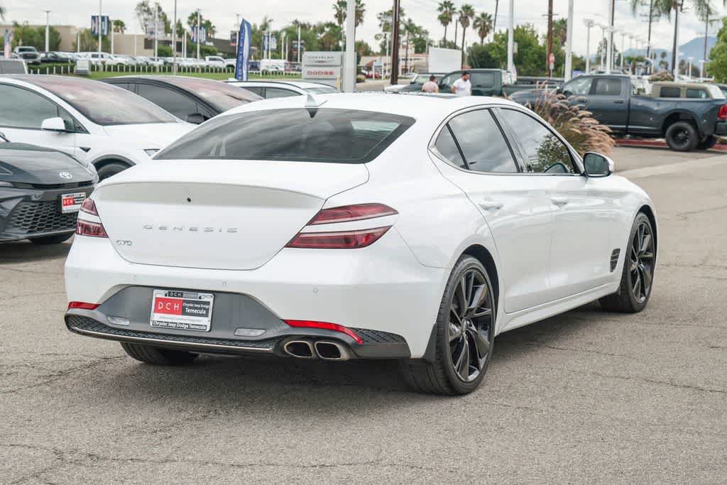 Used 2023 Genesis G70 2.0T w/ Sport Prestige Package RWD image 4