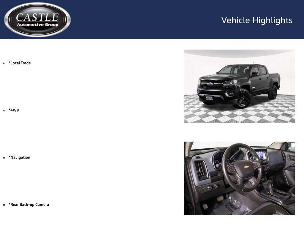 Used 2019 Chevrolet Colorado Z71 w/ Z71 Midnight Edition AWD/4WD image 4