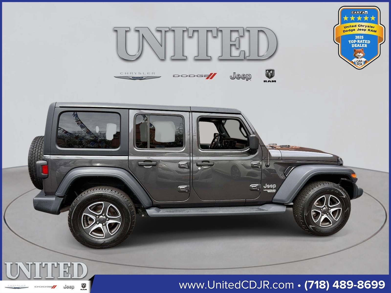 Used 2020 Jeep Wrangler Unlimited Sport S image 2