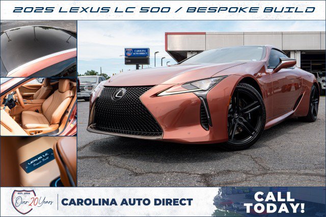 Used 2025 Lexus LC 500 Coupe w/ Bespoke Build Package