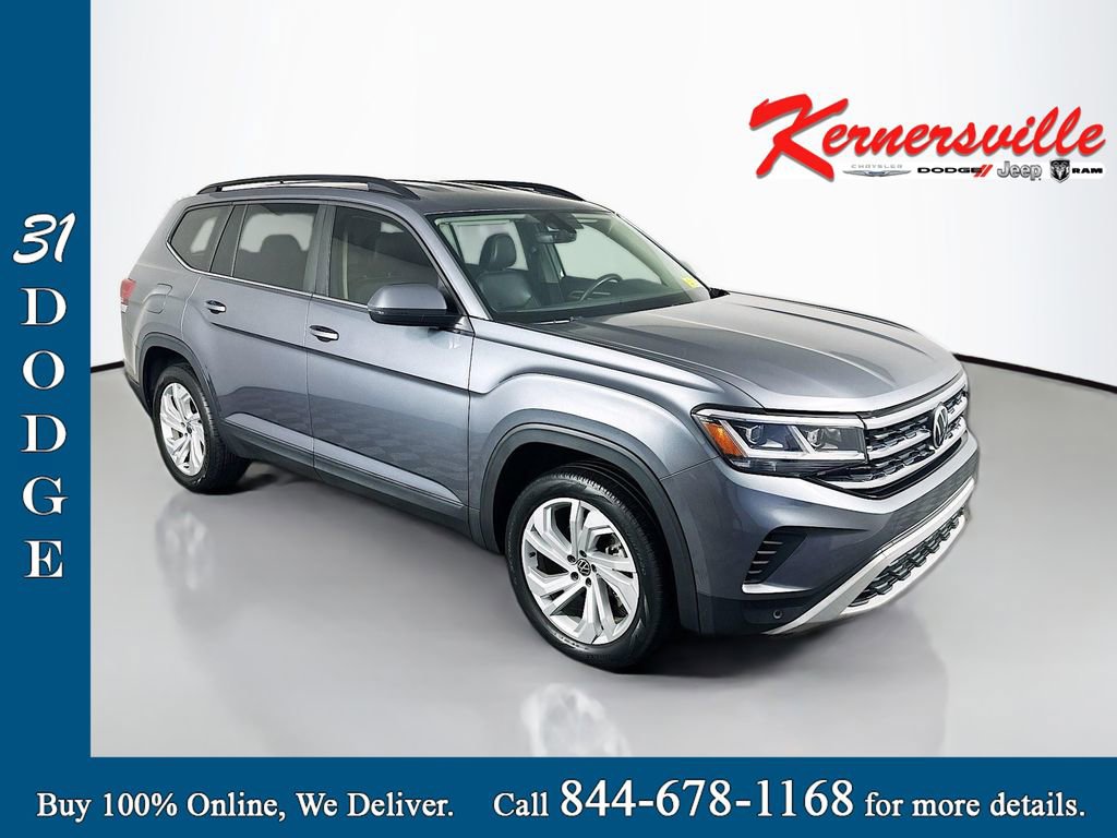 Used 2021 Volkswagen Atlas SE image 1