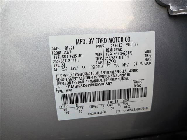 Used 2021 Ford Explorer XLT w/ Equipment Group 202A image 23
