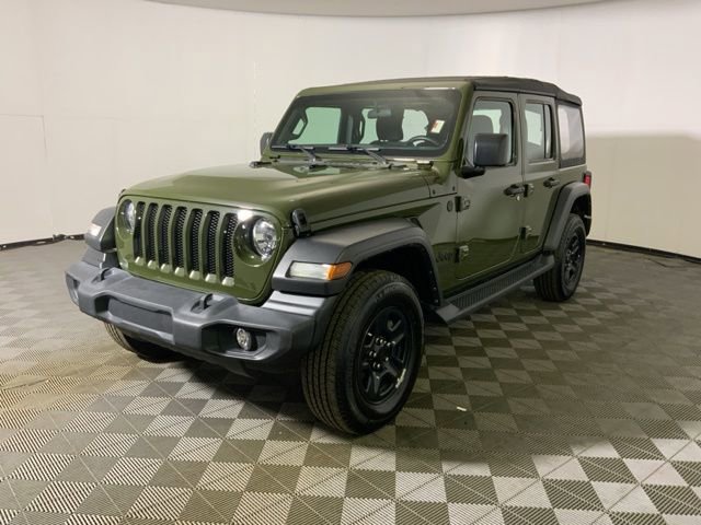 Used 2021 Jeep Wrangler Unlimited Sport image 3