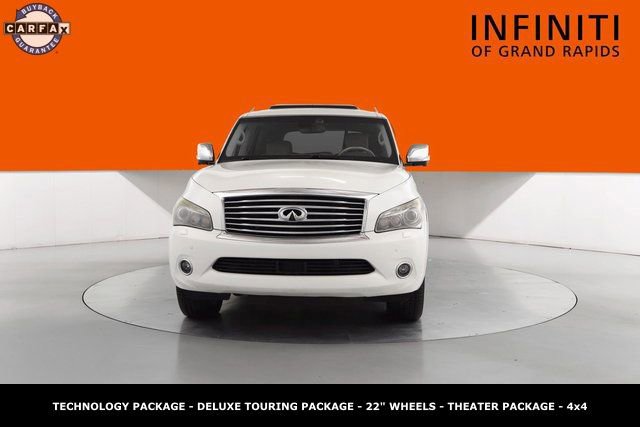 Used 2012 INFINITI QX56 4WD w/ Deluxe Touring Pkg image 8