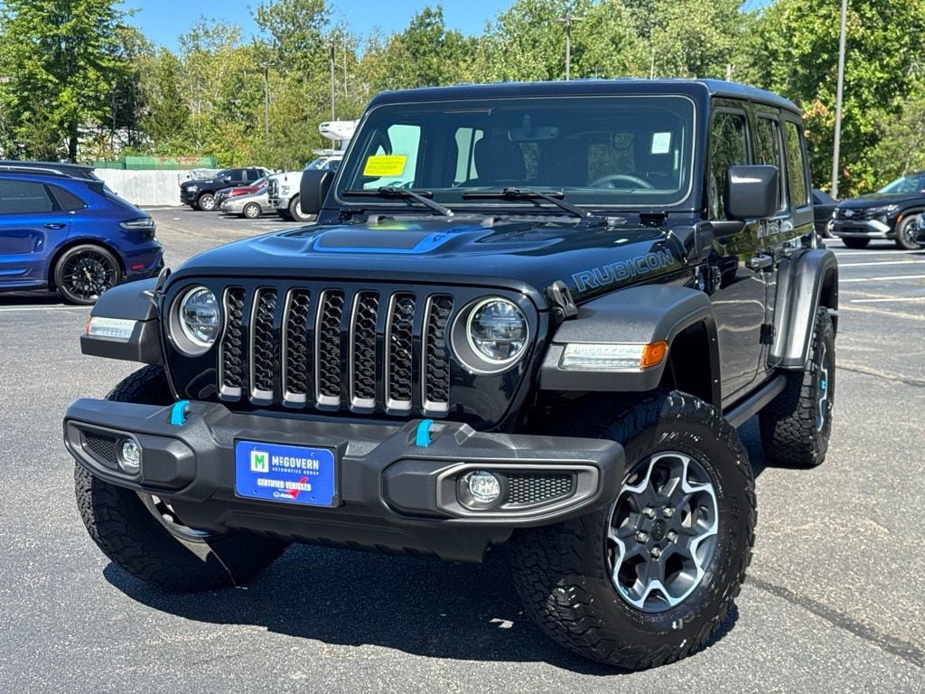 Used 2023 Jeep Wrangler Unlimited Rubicon 4xe w/ Cold Weather Group AWD/4WD image 1