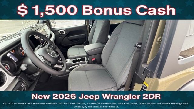 New 2026 Jeep Wrangler Sport AWD/4WD image 21