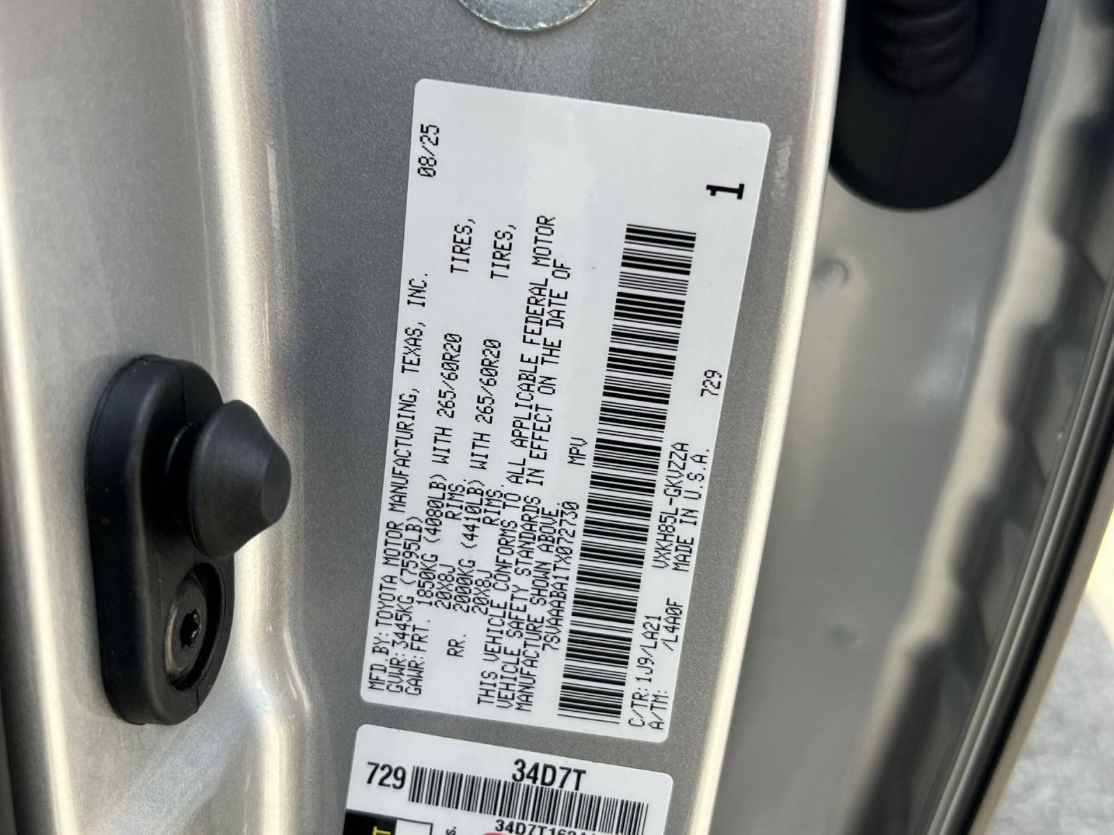 New 2026 Toyota Sequoia Platinum image 23