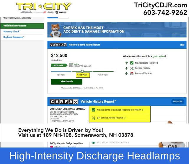 Used 2014 Jeep Cherokee Limited w/ Luxury Group image 12