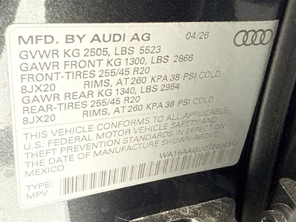 Used 2026 Audi Q5 Premium Plus w/ Premium Plus AWD/4WD image 35