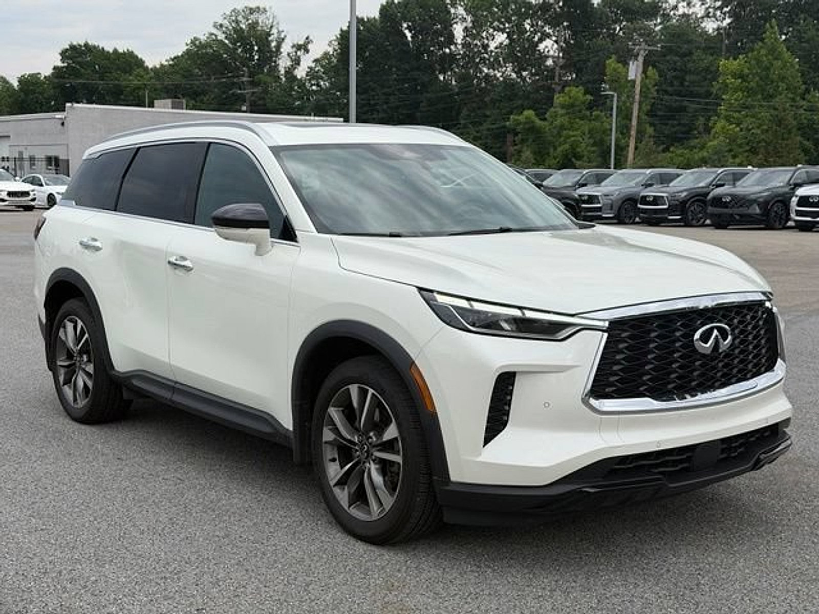 Used 2023 INFINITI QX60 Luxe w/ Performance Audio Package AWD/4WD image 1