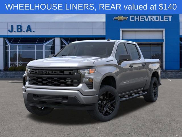 New 2026 Chevrolet Silverado 1500 Custom w/ Turbomax Blackout Package image 8